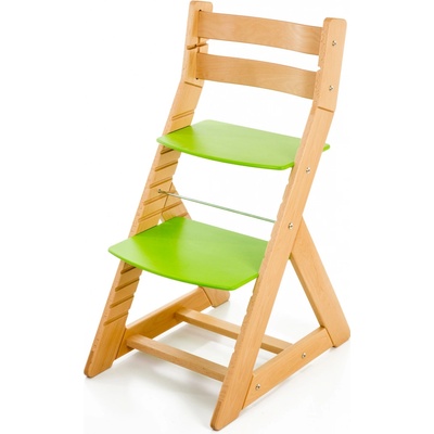 Hajdalánek Rostoucí židle Alma standard buk / zelená