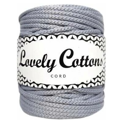 Polyesterová šňůra Lovely Cottons 3mm - Popelavá