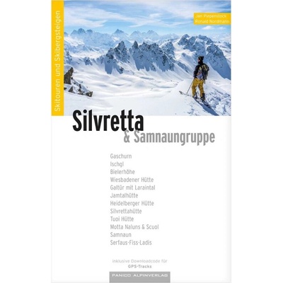 Panico Skialpinistický průvodce Skitourenführer Silvretta + GPS souřadnice 2