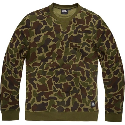 Vintage Industries mikina Greeley ad camo