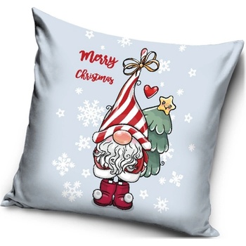 TipTrade vankúš Vianočný Škriatok 40x40