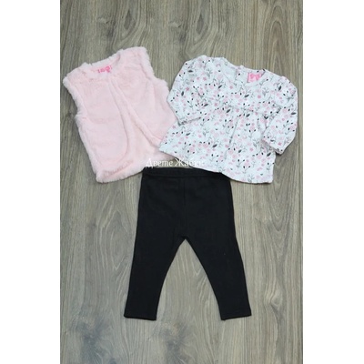 Mini Moi Комплект от 3 части за момиче, 3-6м, 6-12м 18-24м