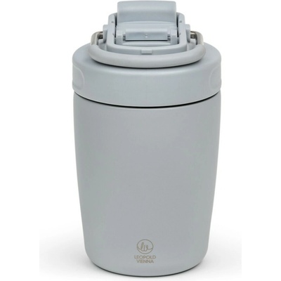Leopold Vienna Termohrnček MOSHI 350 ml šedá nerezová oceľ,