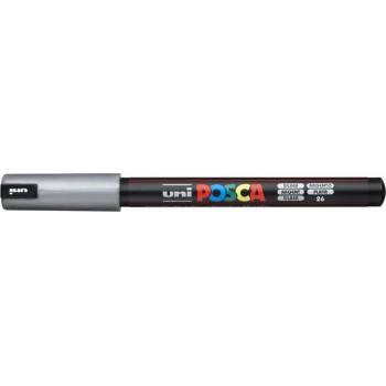 uni Декоративен маркер, 0, 7 мм, UNI "Posca PC-1MR", сребърен 289884000 (289884000)