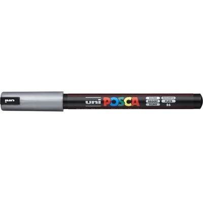 uni Декоративен маркер, 0, 7 мм, UNI "Posca PC-1MR", сребърен 289884000 (289884000)