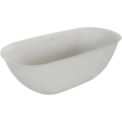 Mexen Siena самостоятелно стояща вана от конгломерат 170 x 80 см, мат бетон - 57291708061 (57291708061)