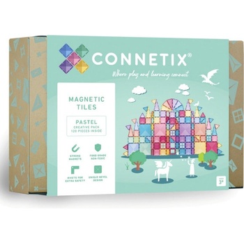Connetix Pastel Creative 120 ks