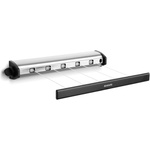 Brabantia Простор Brabantia Pull-out 90300176, 22 м, Стенен монтаж, Автоматично блокиране, Устойчив на корозия, Черен/Инокс (90300176)