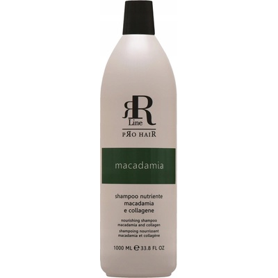 RR LINE šampon na vlasy macadamia vyživující a hydratační 1000 ml
