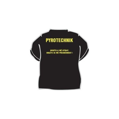 Tričko potisk pyrotechnik