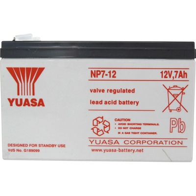 YUASA NP 12V 7Ah