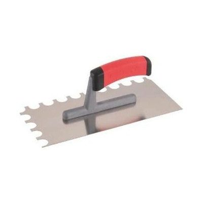 Festa Hladidlo z nehrdzavejúcej ocele, zub 16 mm, 280 x 130 mm, gumová rukoväť