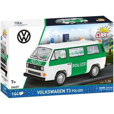 Cobi 24637 Volkswagen T3 Polícia, 1:35, 144 k