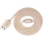 DEVIA Кабел Devia Fashion, USB (м) към Lighting(м), 1m, златен