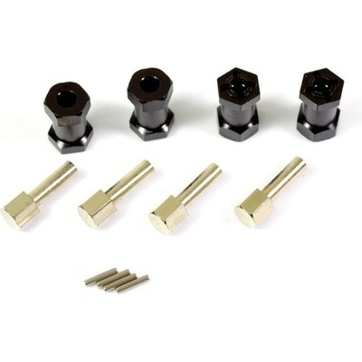 Absima Široké unašeče 12 mm ofset +20 mm 4 ks