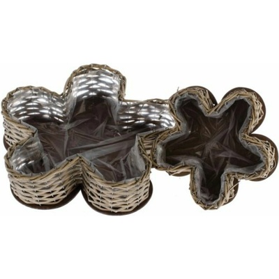 Casa de Engel Ратанови кашпа с PVC - комплект от 2 броя, 0/10 Casa de Engel | Lilav | Home | UNI