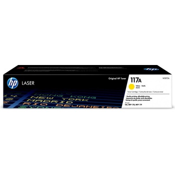 HP Тонер, HP W2072A Nr. 117A, жълт (W2072A)