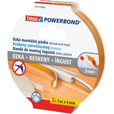 Tesa Powerbond montážna páska 9 mm x 5 m