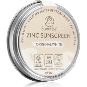 Suntribe Zinc Sunscreen минерален защитен крем за лице и тяло SPF 50 Original White 45 гр
