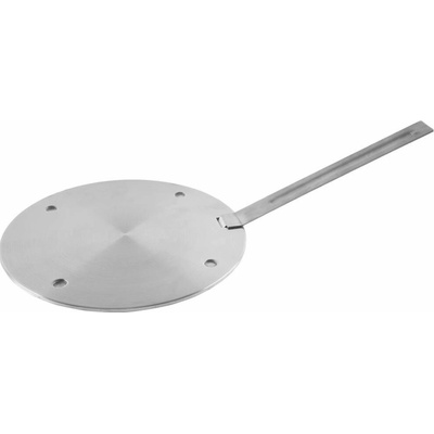 Podložka na indukciu nerez s odnímateľnou rukoväťou pr. 24 cm