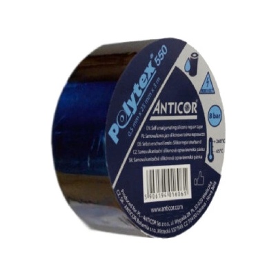Anticor Polytex 550 Silikónová páska 0,5 x 25 mm x 3 m