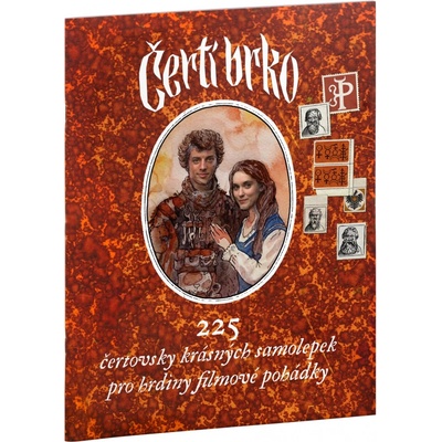 Čertí brko 225 čertovsky krásných samolepek