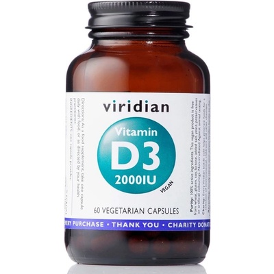 Viridian Liquid Vitamin D3 2000iu 50 ml