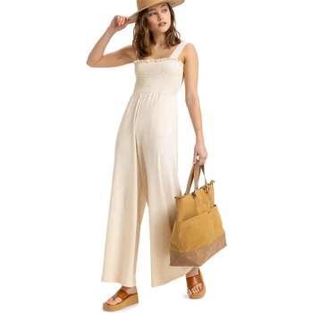 ROXY Гащеризон Roxy Just Passing By jumpsuit - Yellow (Parchment)