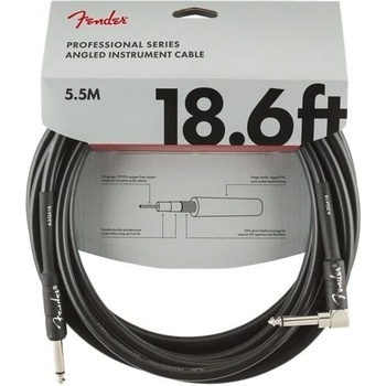 Fender Professional Series 5, 5 m Директен - Ъглов Инструментален кабел (0990820019)
