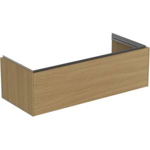 Ideal Standard Atelier Conca стенен долен шкаф, 1 чекмедже, светло дъбово покритие, 120 см (T4580Y6)