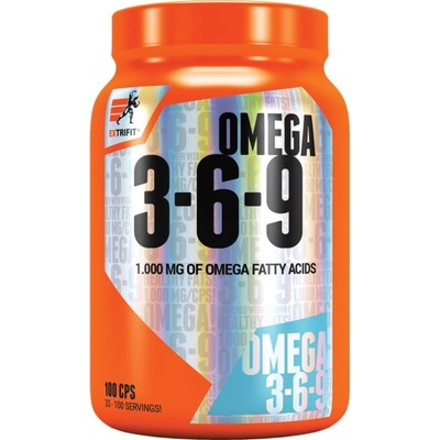Extrifit Omega 3-6-9 podpora správneho fungovania organizmu 100 kapsúl