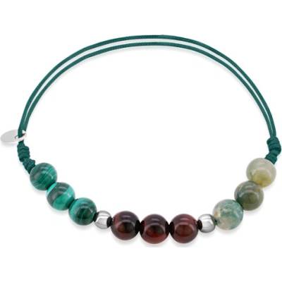 SOFIE náramek z polodrahokamů Býk ST-TIGR+MOSS+MAL-A59
