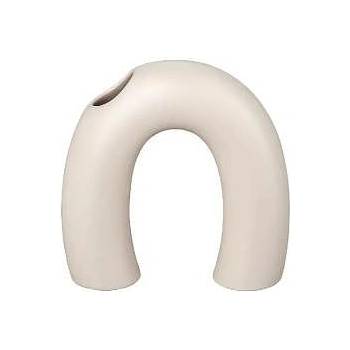 Blomus (Германия) Керамична ваза blomus kagetsu в бежов цвят - размер s (blomus 67087)