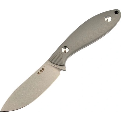 Sanrenmu Нож с фиксирано острие Sanrenmu S643-GK - дръжка от G10 и 14C28N стомана (d-29-47-4797)