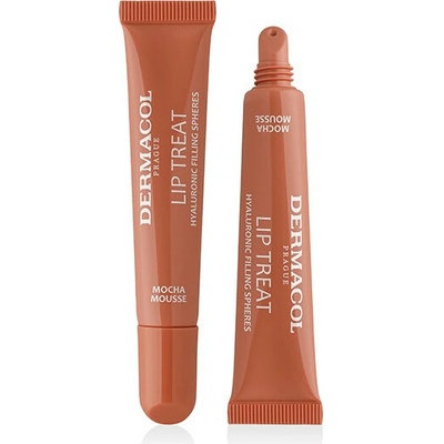 Dermacol lip Treat hydratačný lesk na pery č. 9 Taupe Brown 10 ml