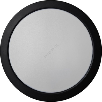 Baterie Centrum Led Плафониера round led/24w/230v 4000k Ø 28, 8 см черен (bc0671)