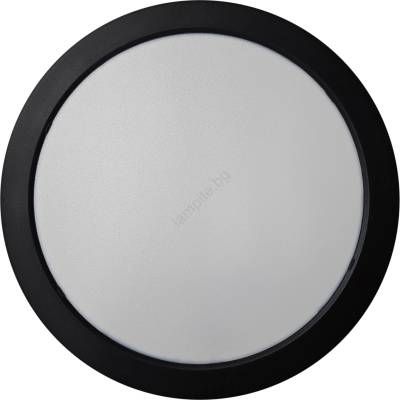 Baterie Centrum Led Плафониера round led/24w/230v 4000k Ø 28, 8 см черен (bc0671)