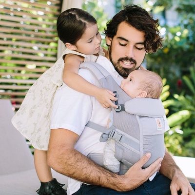 Ergobaby Adapt Cool Air Mesh Pearl sivá