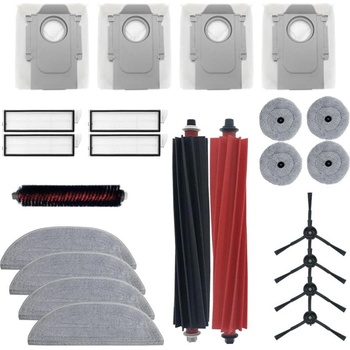 Комплект резервни четки, филтър, моп и торбичка за Roborock S8 MaxV Ultra 23 бр (S8 maxv ultra set 23 pcs)