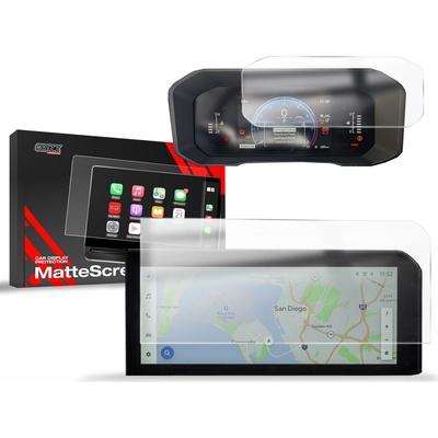 GRIZZ Protector, Ochranná fólie na display 2v1 Matte, Toyota Land Cruiser, J250, 2024- , Display 8" – Zboží Živě
