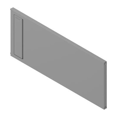 BLUM AMBIA-LINE ZC7Q0U0FS příčné dělení pro čelní výsuv, šířka 242 mm, plast indium šedá