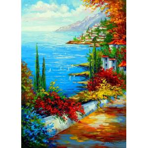 Enjoy - Puzzle Town by the Sea - 1 000 piese