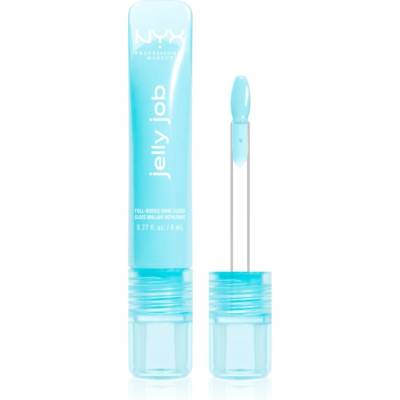 NYX Cosmetics Jelly Job блестящ гланц за устни с увеличаващ ефект цвят Jelly Frost 7.5ml