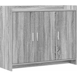 vidaXL Служебен шкаф Сив Сонома 98, 5 x 33 x 80 см Инженерна дървесина (8011128)
