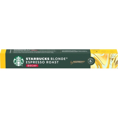 Starbucks Nespresso Blonde Espresso Roast DECAF 10 kapslí