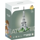 KOCO Stavebnice mini Eiffelova věž 538 ks