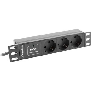 Lanberg 3 Plug 16A 2 m (PDU-03F-0200-BK)