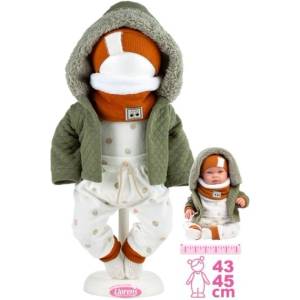 Llorens M844-65 дрехи за кукла бебе NEW BORN размери 43-45см (4-M844-65)