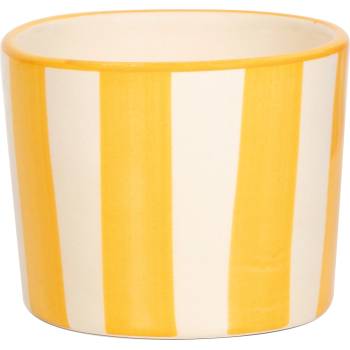 Zafferano Чаша халба Lido Righe раирана 230 мл жълта (RIG0104)