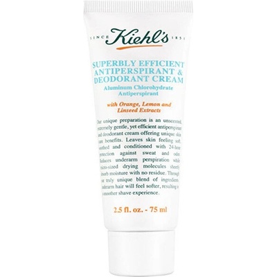Kiehl´s Neparfémovaný krémový antiperspirant (Superbly Efficient Antiperspirant and Deodorant Cream) 75 ml